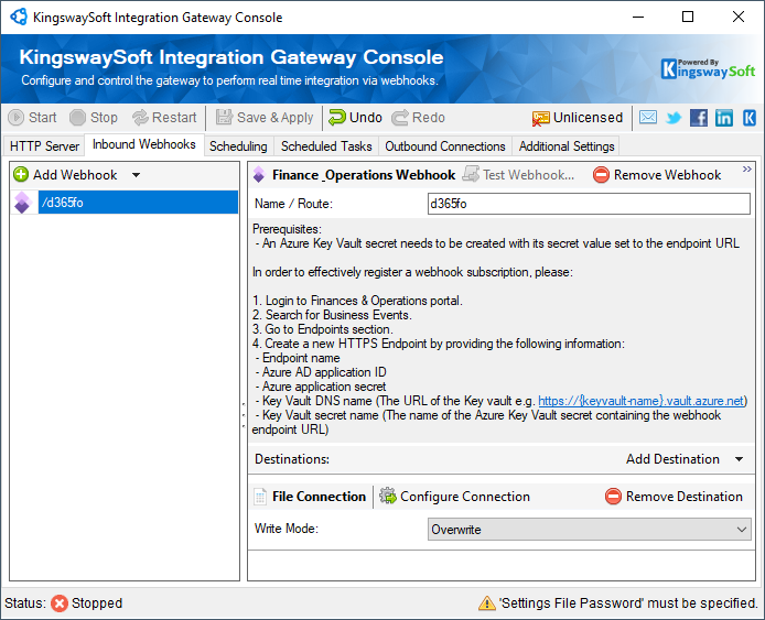 KingswaySoft Integration Gateway Console - Inbound Webhooks - d365fo.png